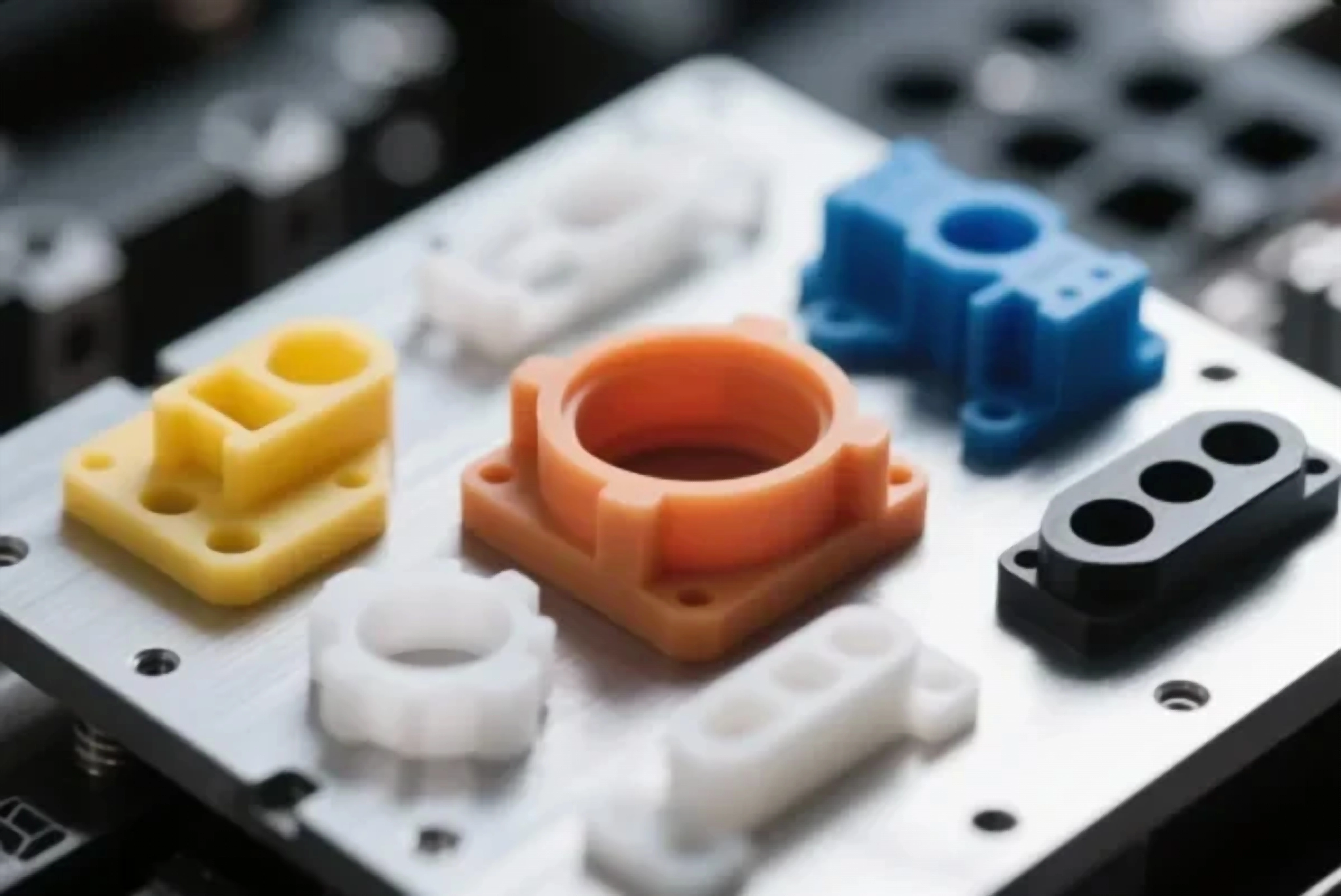 Custom-Machined Engineering Plastic Components