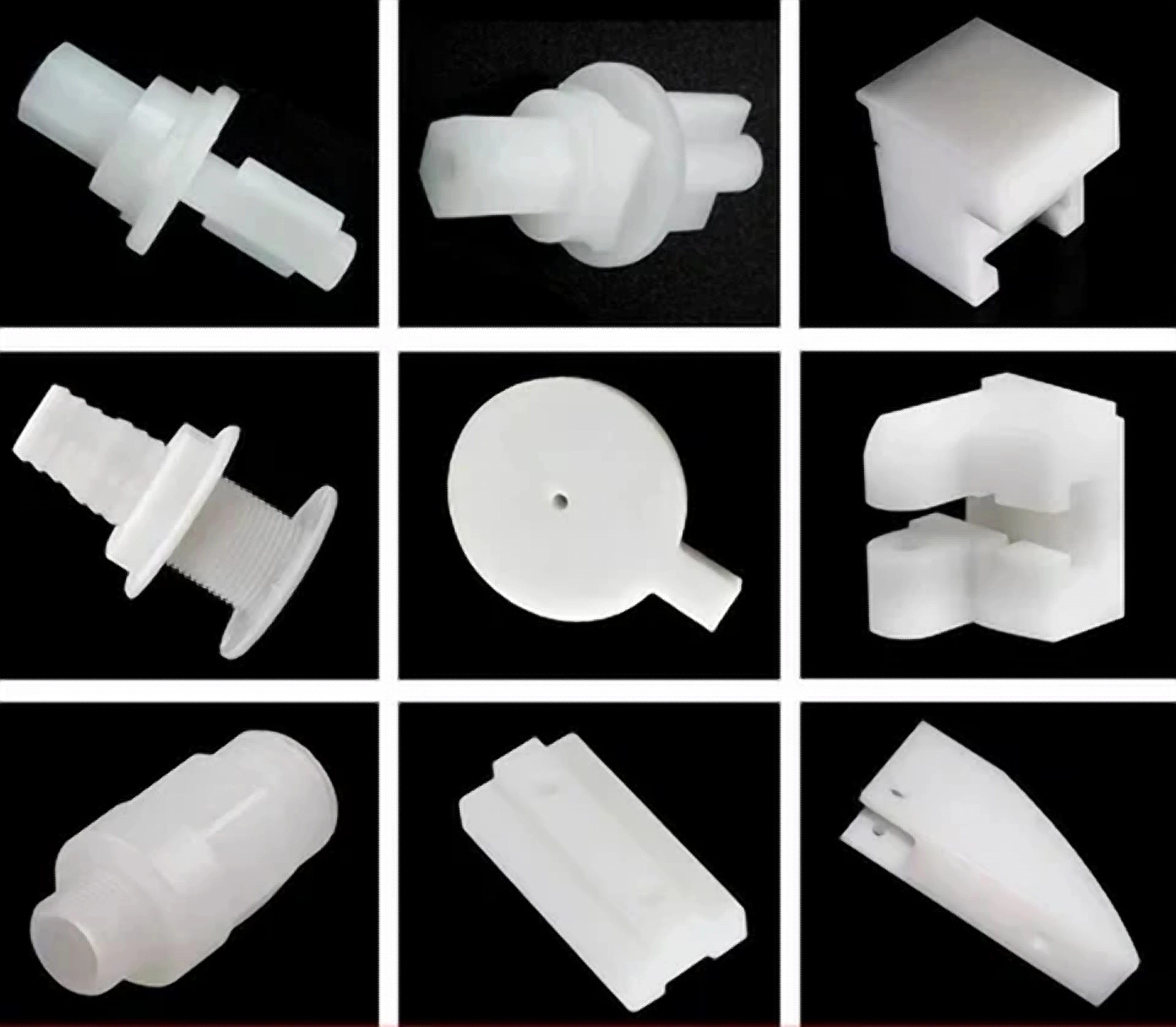 Custom-Machined PVDF Components