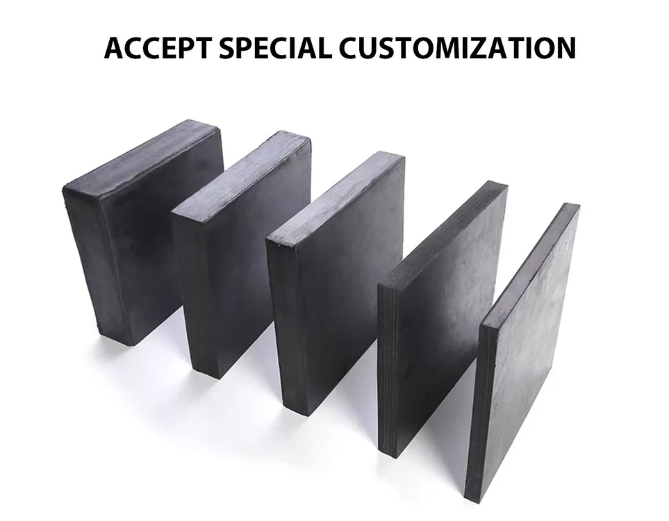 Custom-Thickness Rubber Sheets
