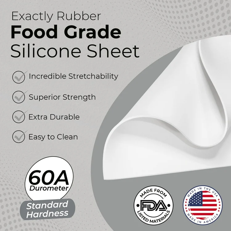Food-Grade Silicone Sheets (where certified)