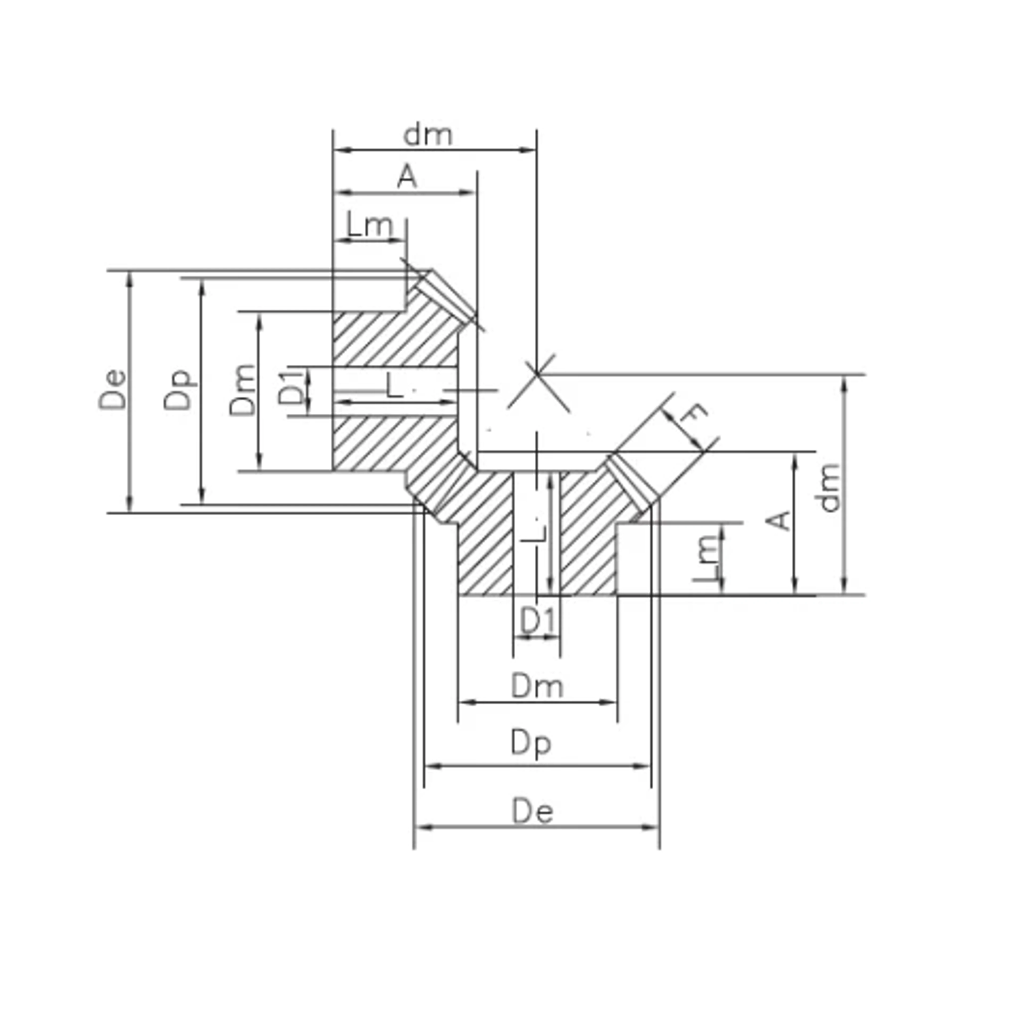 POM / Acetal Products Dimension Drawings