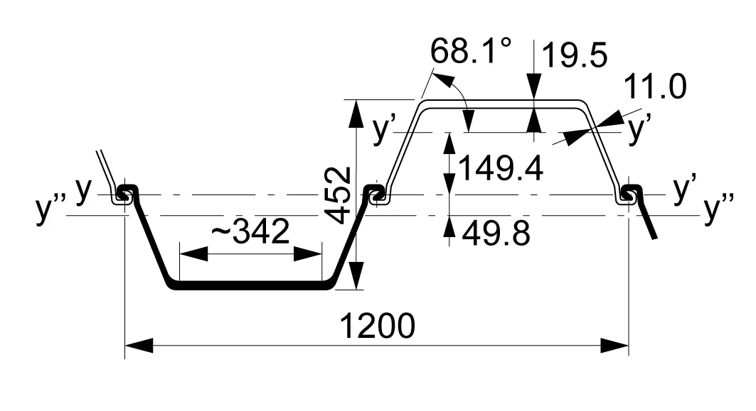 PU Sheets Dimension Drawings