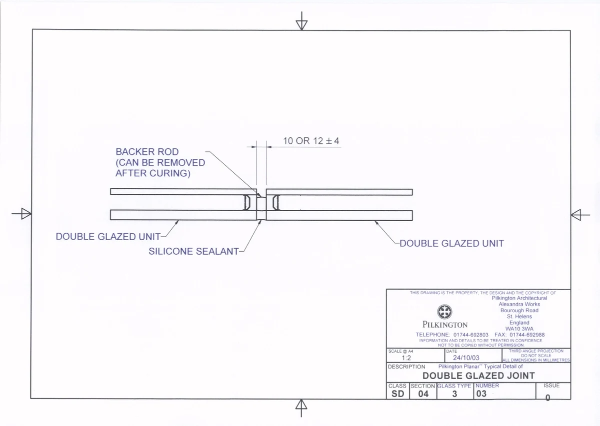 Silicone Strips Dimension Drawings