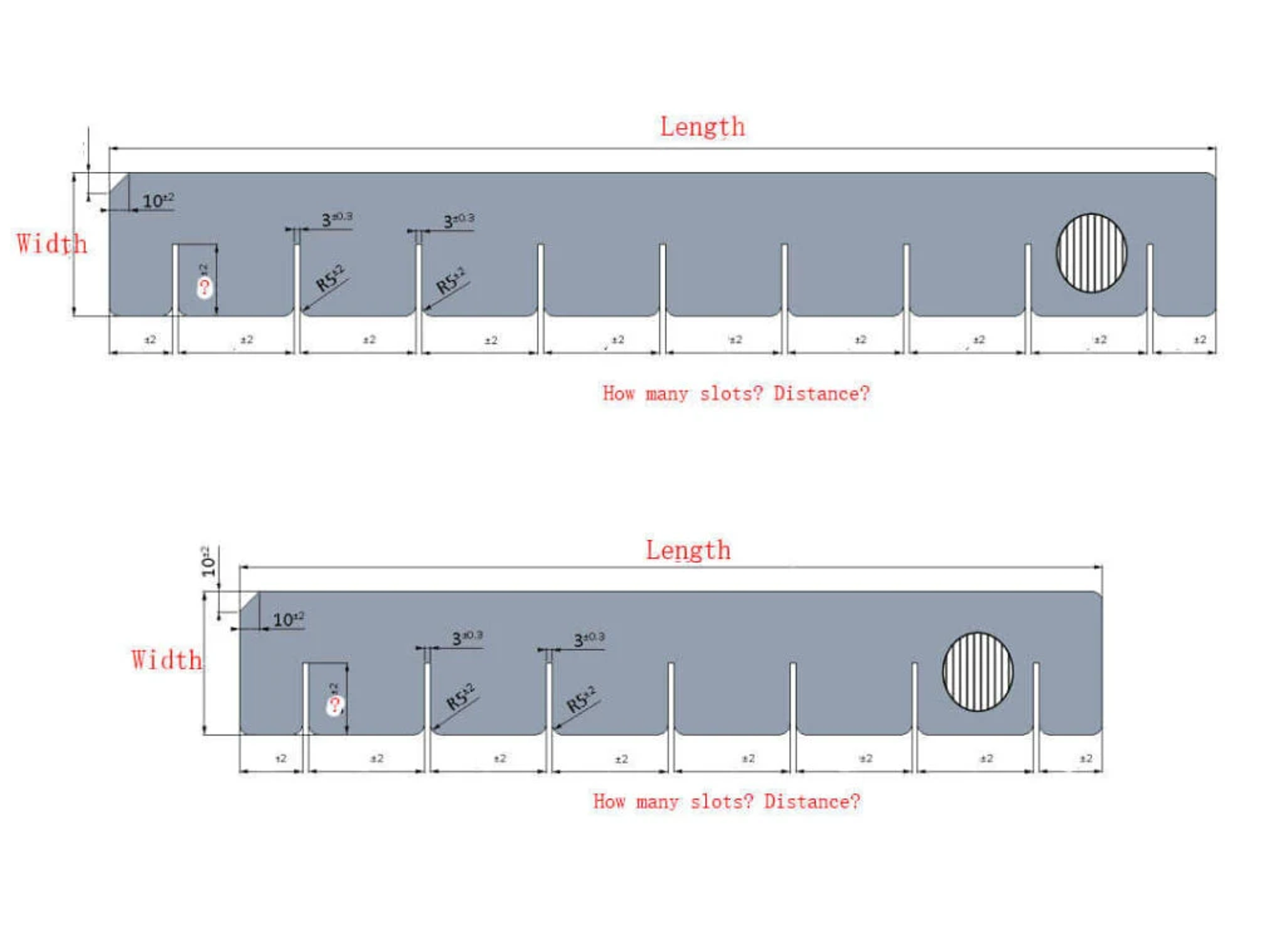 Static-Dissipative Sheets Dimension Drawings