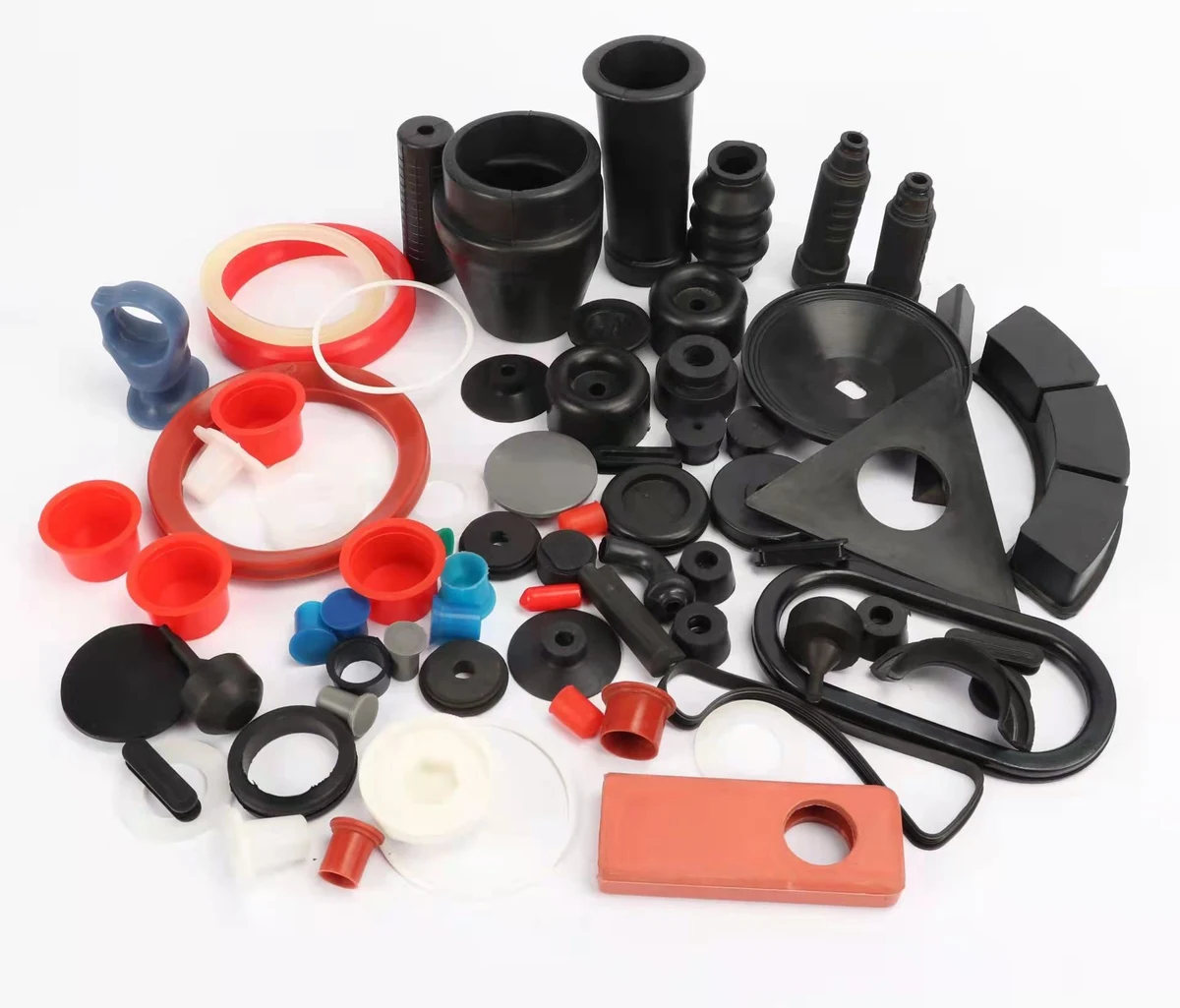 Custom Moulded Rubber Components Production Batch Gallery