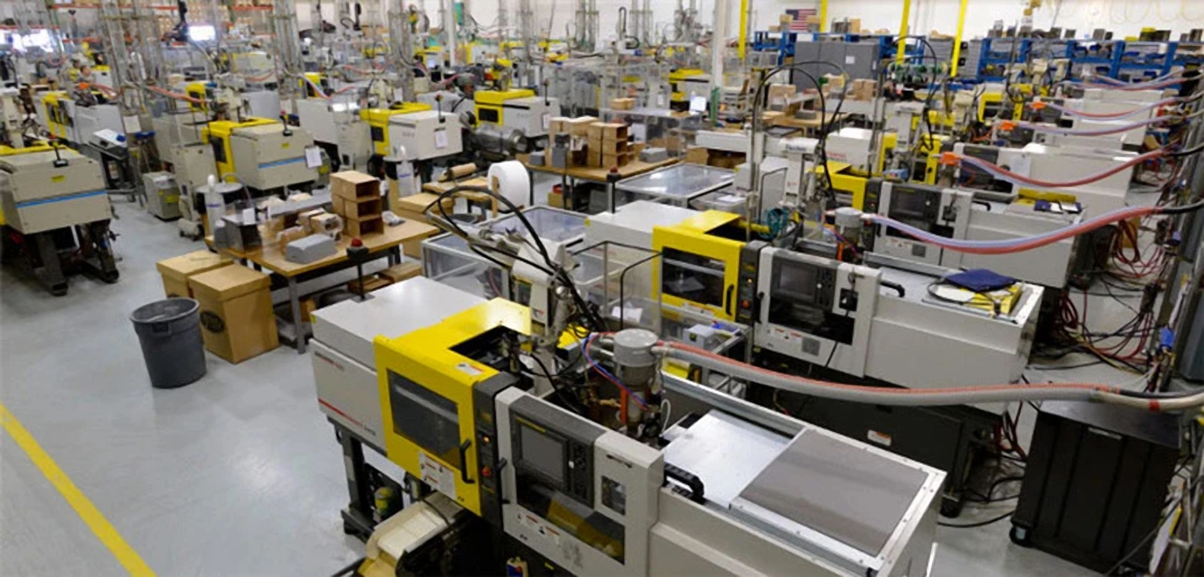 Custom Plastic Moulded Components Production Batch Gallery