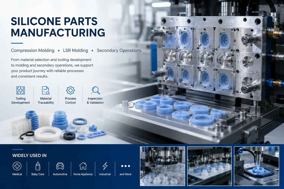 Custom Silicone Extrusions Production Batch Gallery
