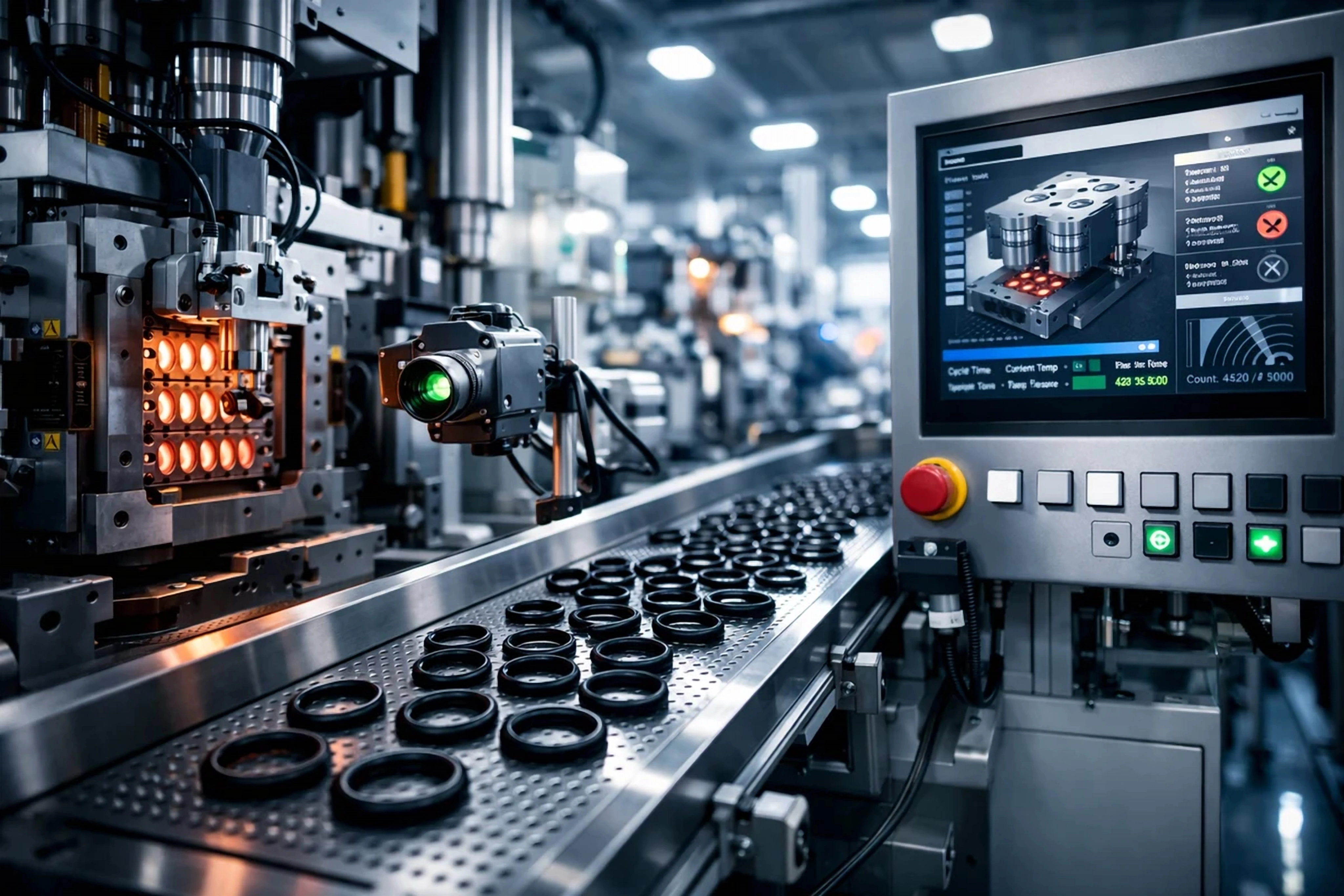 Custom-Size O-Rings Production Batch Gallery