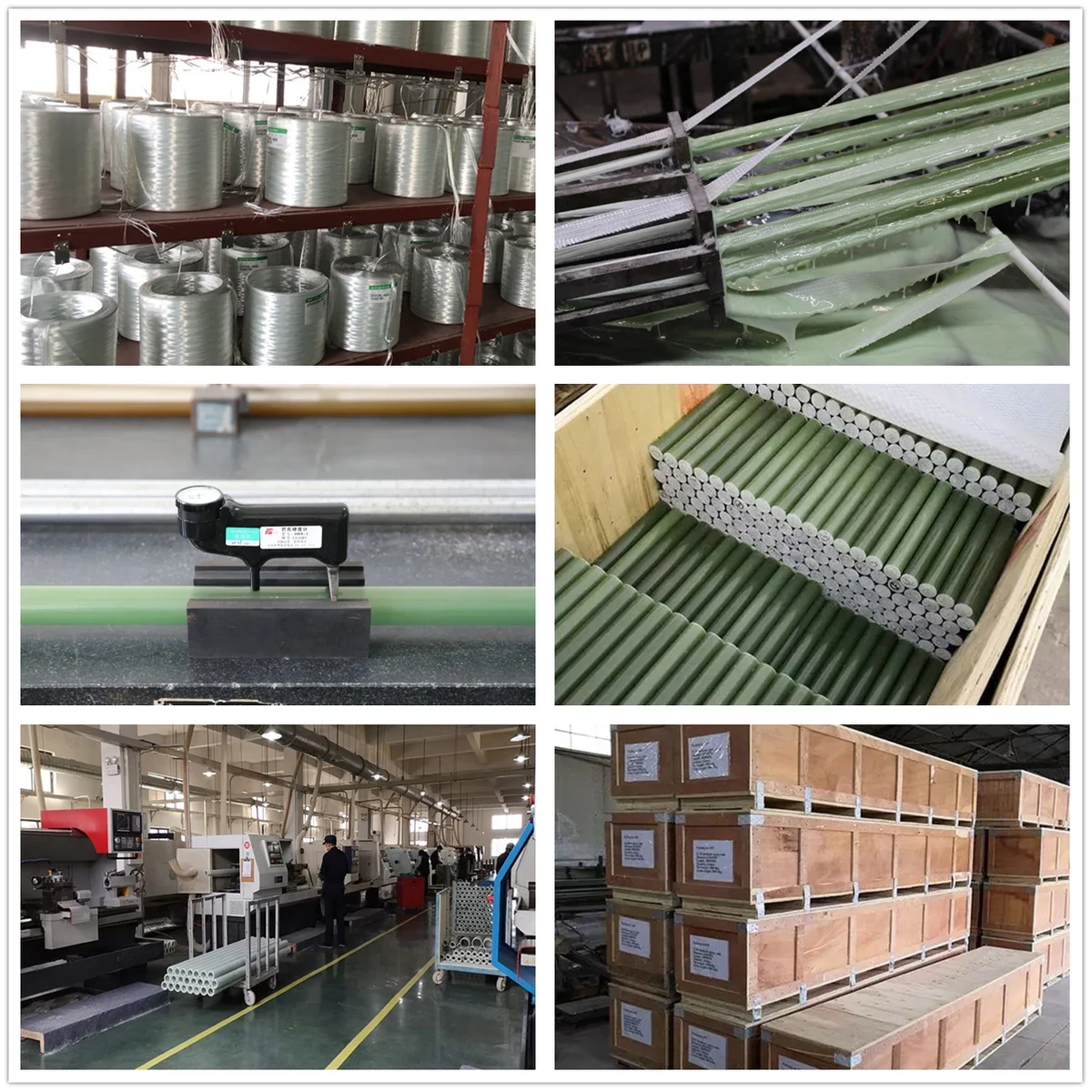 Cut-to-Length Epoxy Rods Production Batch Gallery