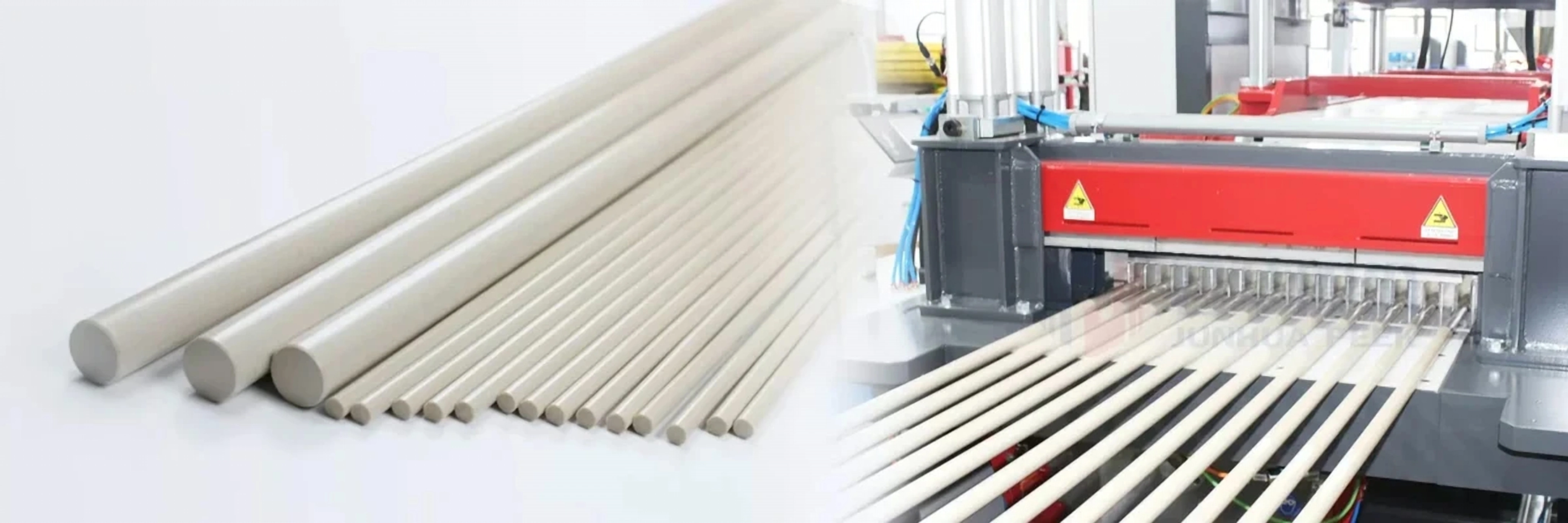 Cut-to-Length PEEK Rods Production Batch Gallery