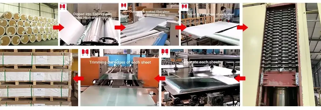Cut-to-Size Epoxy Sheets Production Batch Gallery
