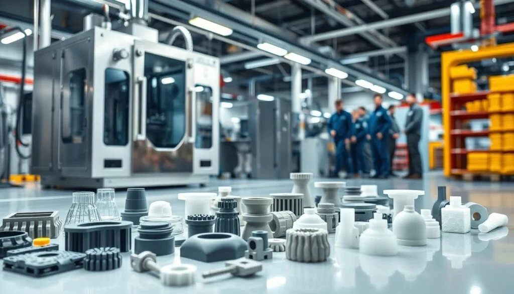 Injection-Moulded Components Production Batch Gallery