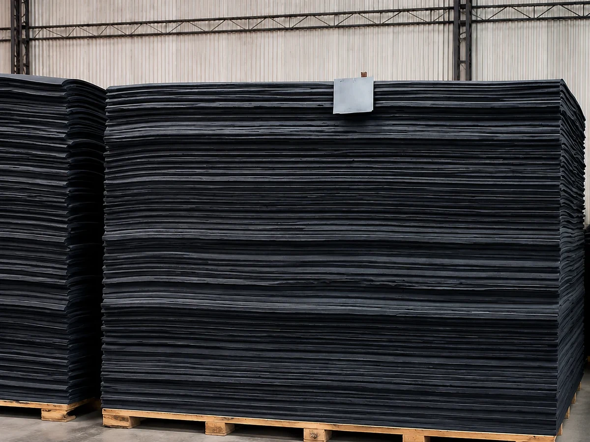 Neoprene (CR) Rubber Sheets Production Batch Gallery