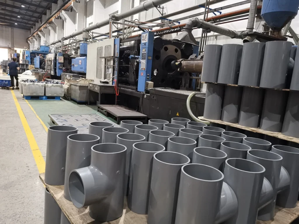 Plastic Fittings Production Batch Gallery