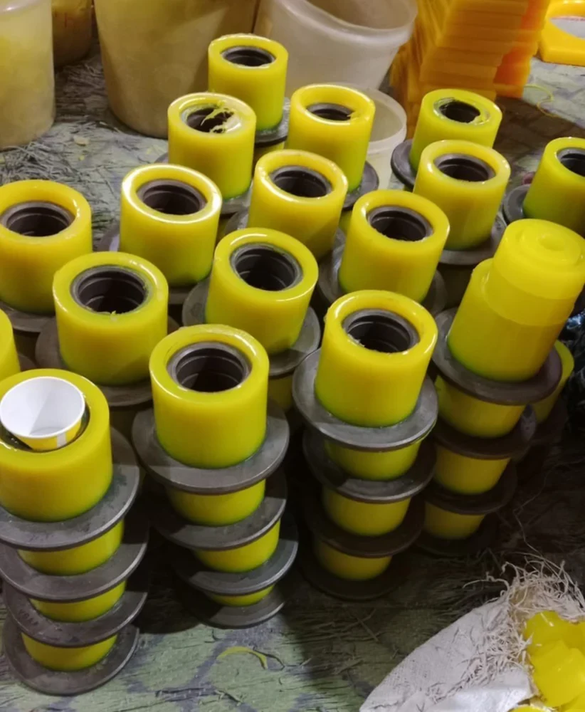 PU Bushes Production Batch Gallery