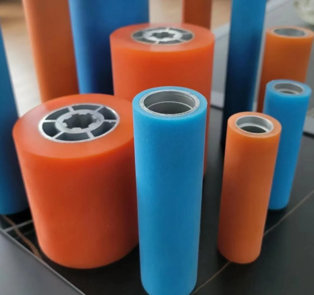 PU Rollers Production Batch Gallery