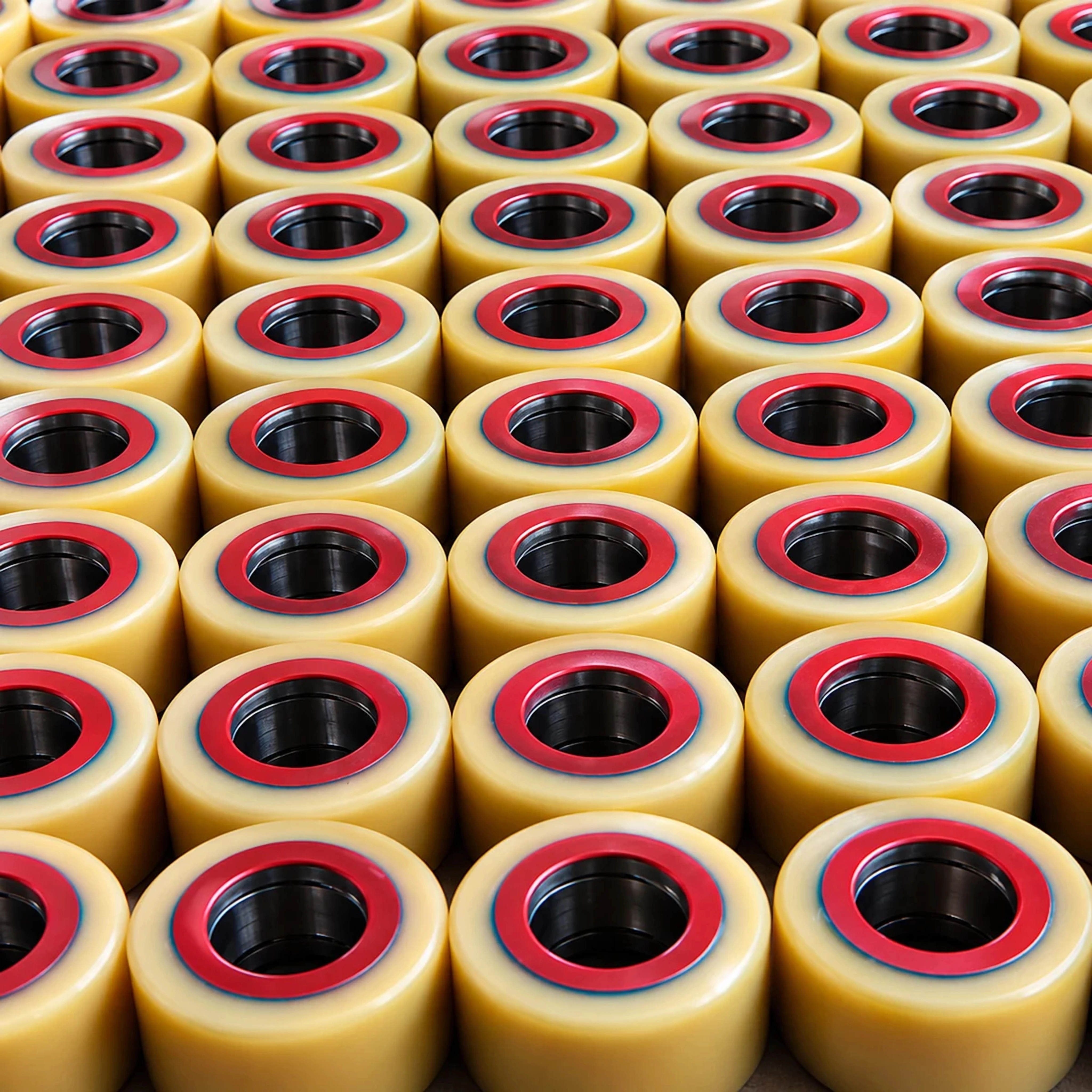 PU Wheels Production Batch Gallery
