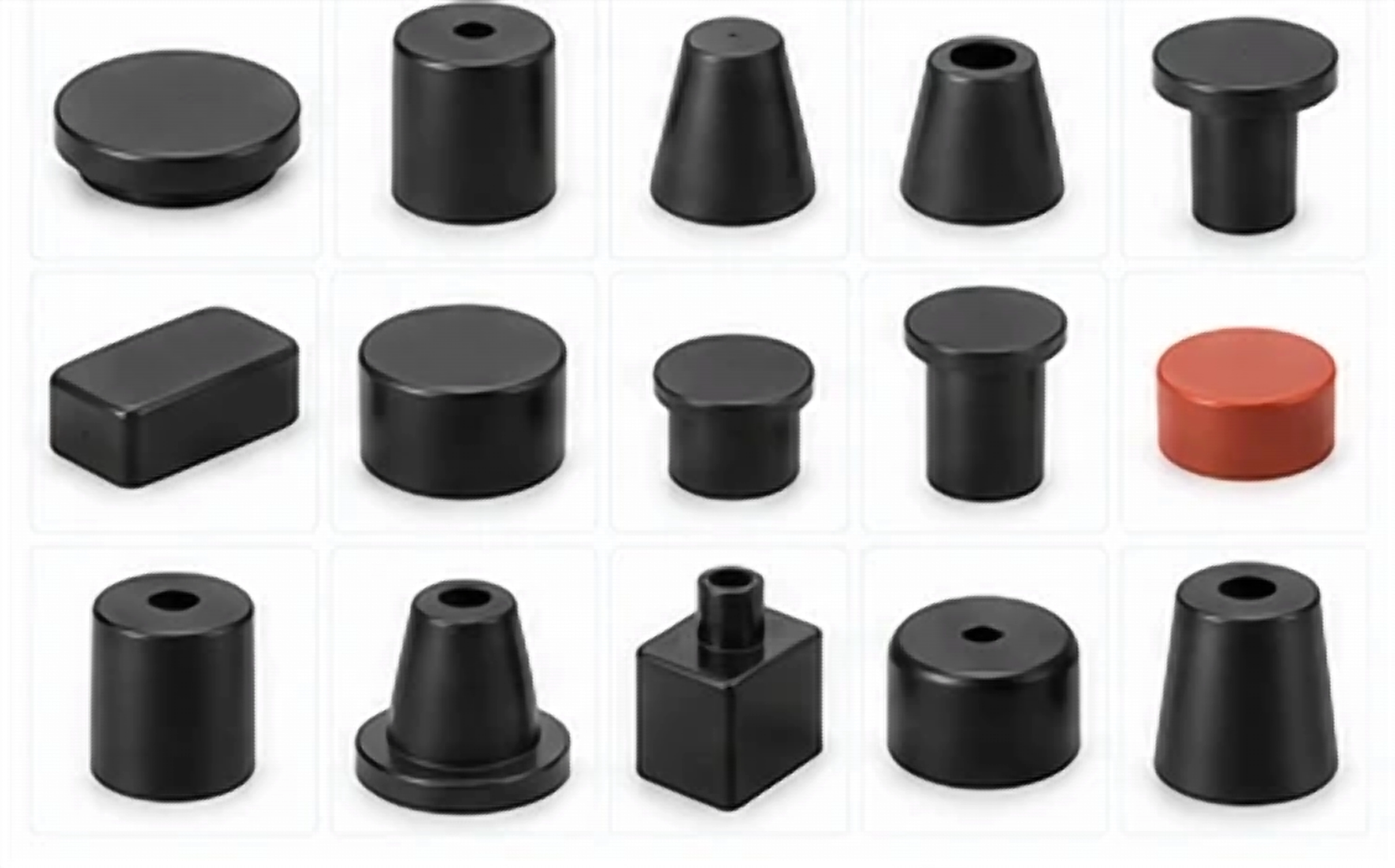 Rubber Plugs & Caps Production Batch Gallery