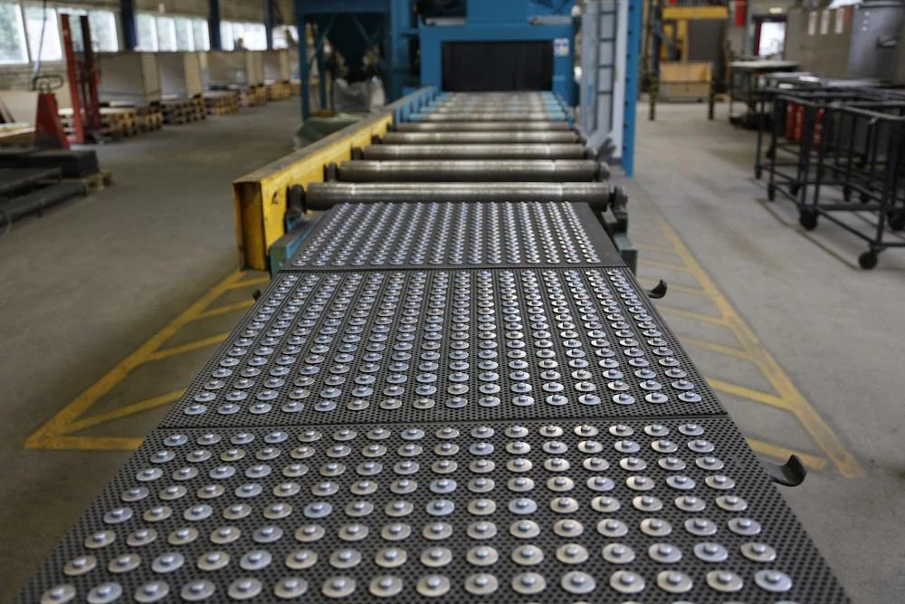 Rubber-to-Metal Bonded Plates Production Batch Gallery