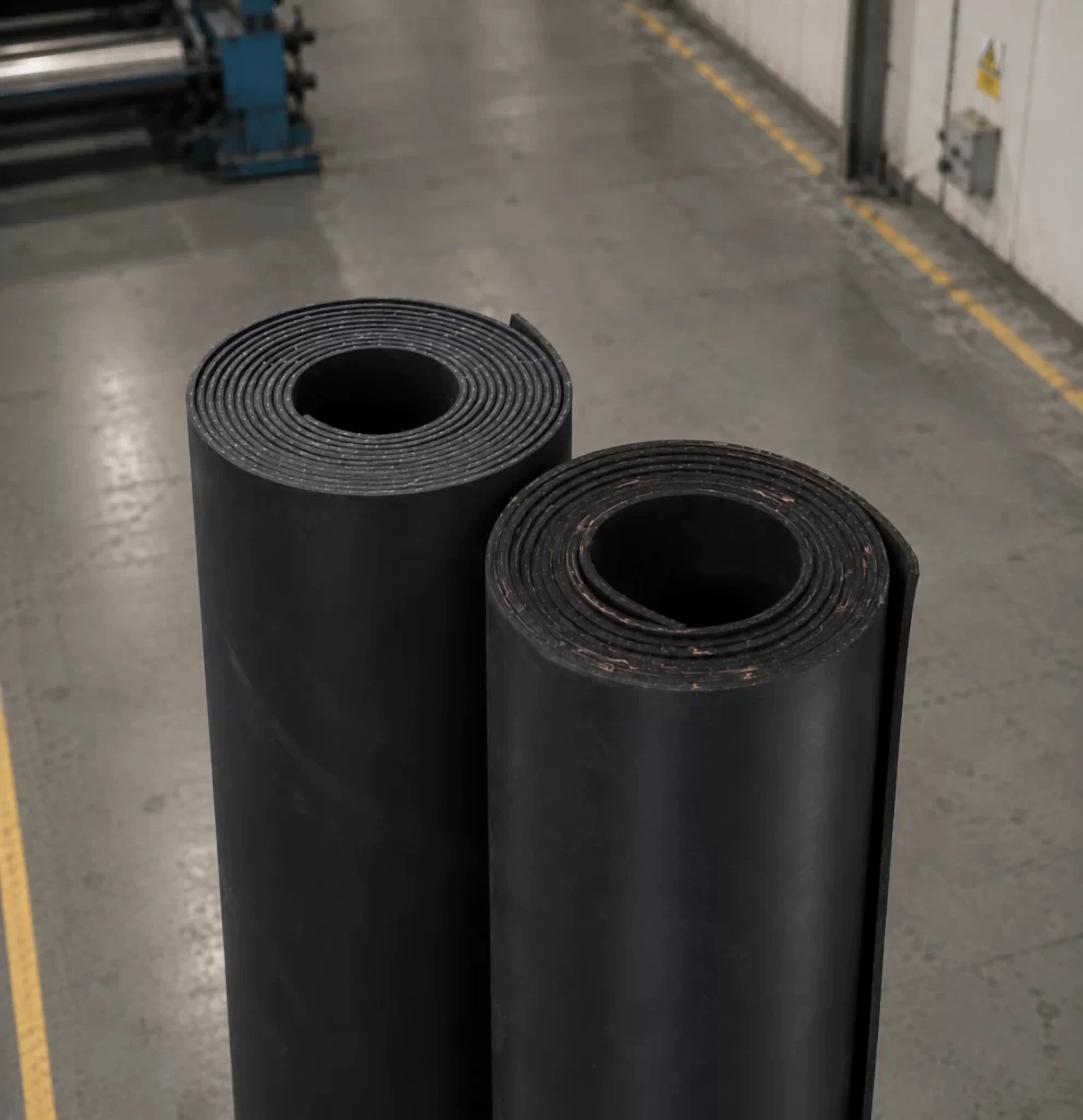 Industrial Rubber Sheets Polymer Matrix & Formulation