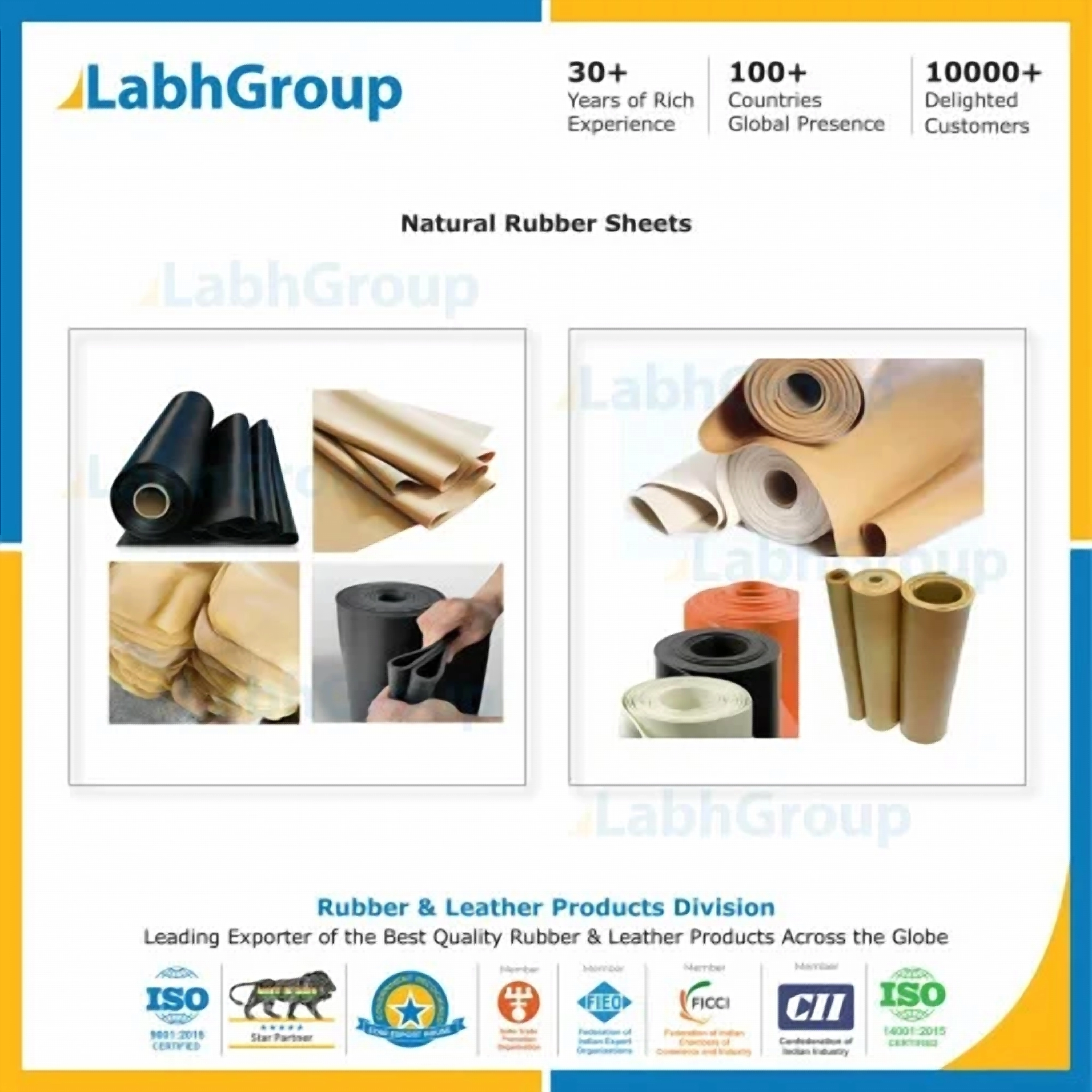 Natural Rubber Sheets Polymer Matrix & Formulation