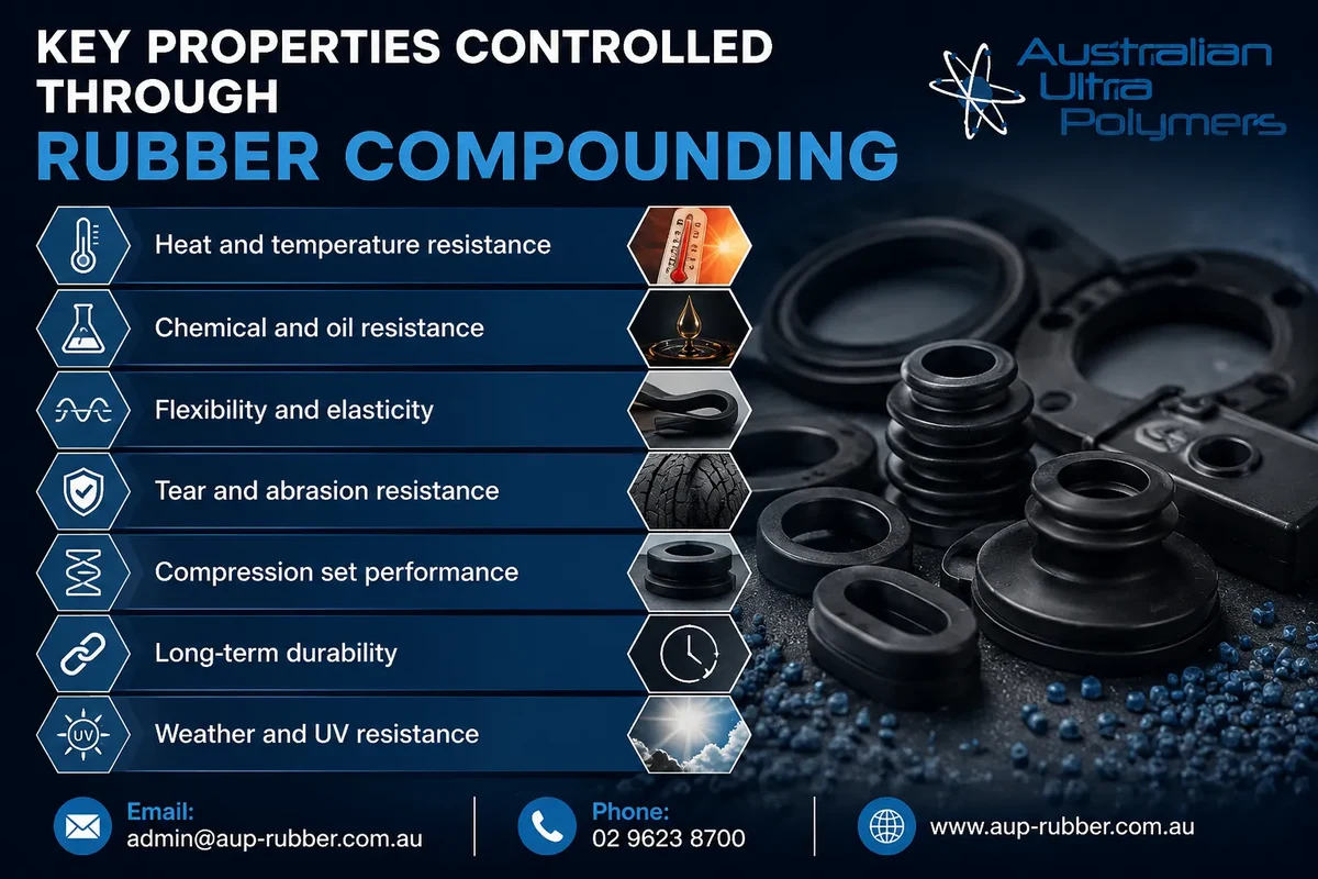 Rubber Washers Polymer Matrix & Formulation